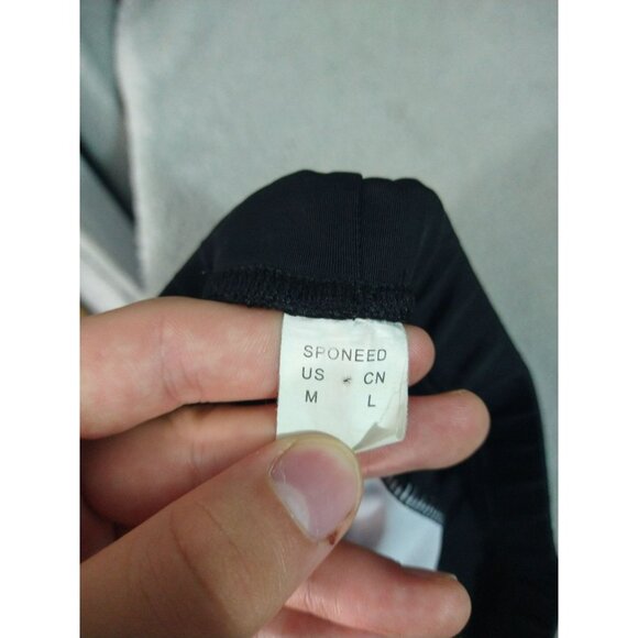 Sponeed Cycling Shorts Mens Large Black Padded Biking Bike Compression - Picture 7 of 10